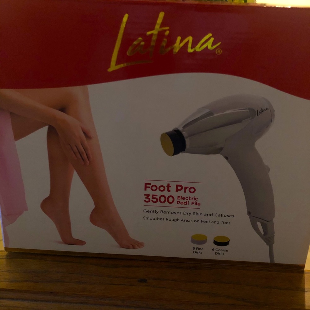 Brand new Electric Pedi🦶File.